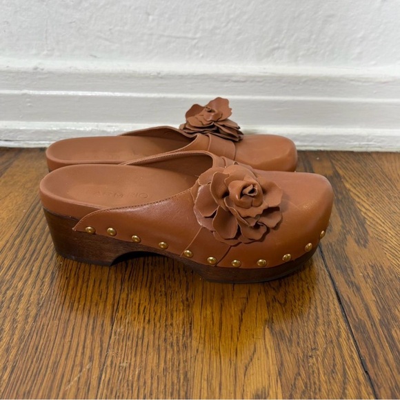 FARM RIO floral leather clogs - Picture 6 of 6